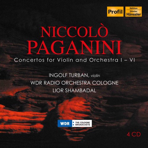 Ingolf Turban - Paganini: Concertos for Violin & Orchestra 1-6 (2014)