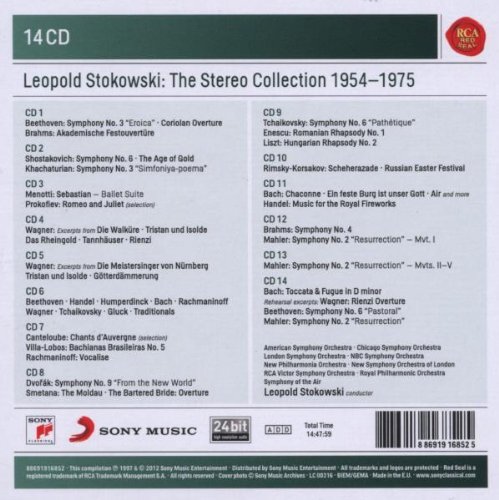 Léopold Stokowski - Leopod Stokowski: The Stereo Collection 1954 -1975 (2012)