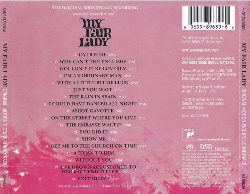 Audrey Hepburn, Rex Harrison - My Fair Lady (1964) [2001 WavPack]