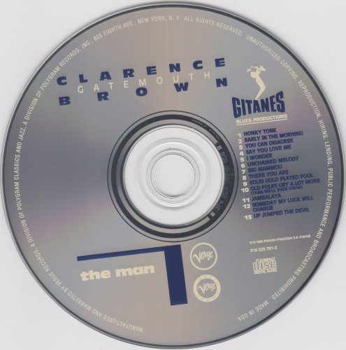 Clarence 'Gatemouth' Brown - The Man (1994)
