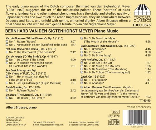 Albert Brussee - Sigtenhorst Meyer: Piano Music (2021) [Hi-Res]