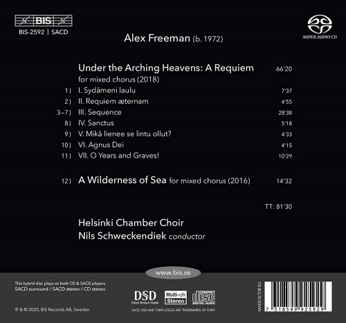 Helsinki Chamber Choir & Nils Schweckendiek - Under the Arching Heavens (2021) [Hi-Res]