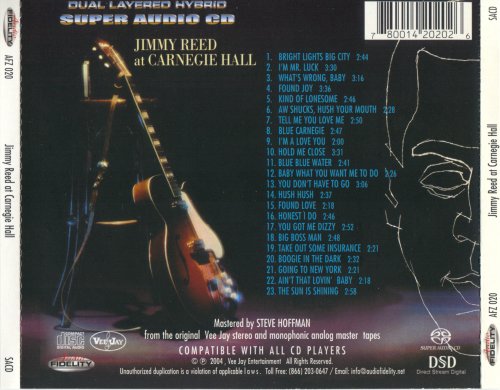 Jimmy Reed - Jimmy Reed At Carnegie Hall (1961/2014) [SACD]