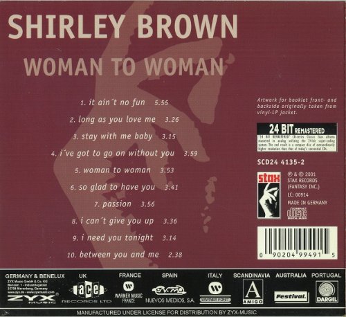 Shirley Brown - Woman To Woman (1974) [2001] CD-Rip