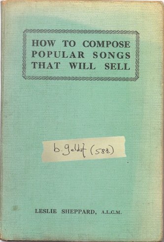 Bob Geldof - How To Compose Popular Songs That Will Sell (2011) CD-Rip