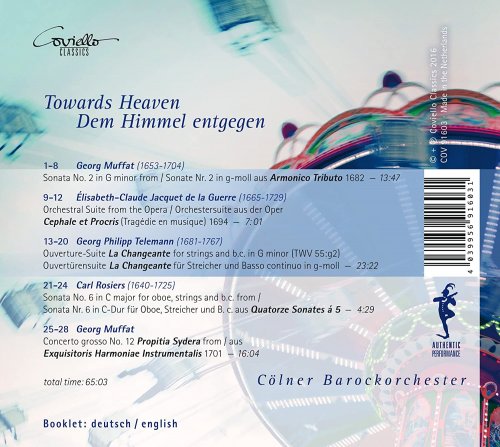 Cölner Barockorchester - Towards Heaven (Dem Himmel entgegen) (2016) [Hi-Res]