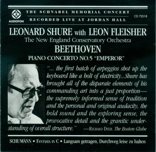 Leonard Shure, Leon Fleisher - Beethoven - Piano Concerto No. 5, Schumann - Fantasia In C (1996)