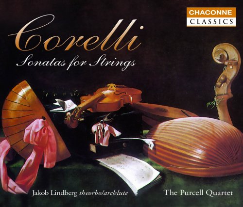 Jakob Lindberg & Purcell Quartet - Corelli: Sonatas for Strings (1992)