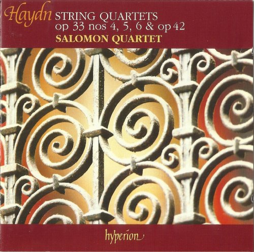 Salomon Quartet - Haydn: String Quartets op 33 nos 4, 5, 6 & op 42 (1993)