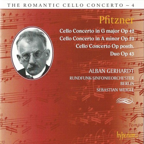 Alban Gerhardt - Pfitzner: Cello Concertos (2014) [Hi-Res]
