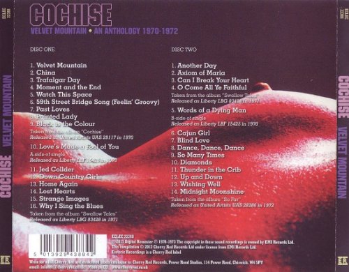 Cochise – Velvet Mountain: An Anthology 1970-1972 (2013)