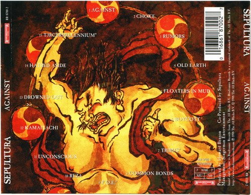 Sepultura - Against (1998) CD-Rip