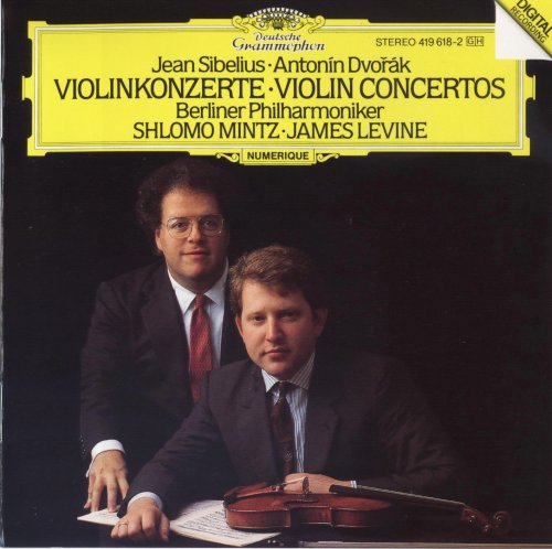 Shlomo Mintz, Berliner Philharmoniker, James Levine - Sibelius, Dvořák: Violin Concertos (1987)
