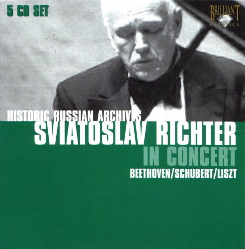 Sviatoslav Richter - Sviatoslav Richter in Concert: Historical Russian Archives (2004) [Box Set 5CDs]