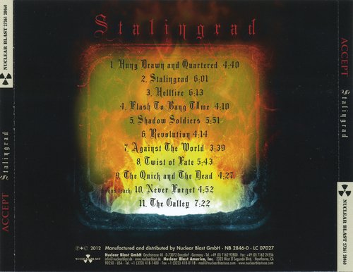 Accept - Stalingrad (2012) CD-Rip