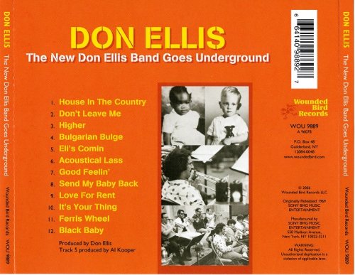 Don Ellis - The New Don Ellis Band Goes Underground (1969) [2006]