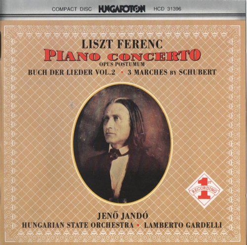 Jenő Jandó - Liszt: Piano Concerto No. 3 (1991)