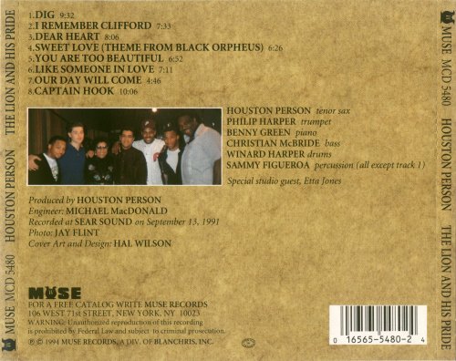 Houston Person - The Lion And His Pride (1994) [CD-Rip]
