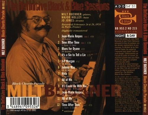 Milt Buckner - Block Chords Parade (2002)