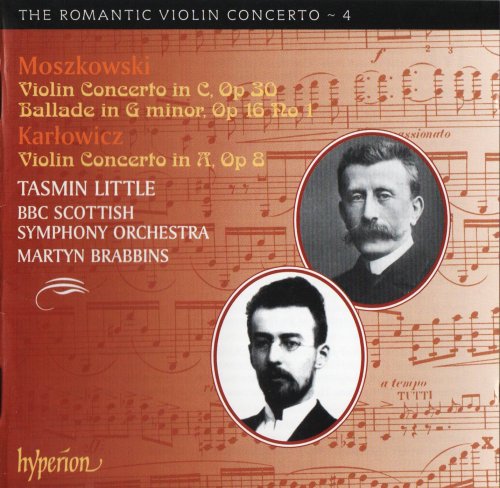 Tasmin Little, BBC Scottish Symphony Orchestra & Martyn Brabbins - Moszkowski & Karłowicz: Violin Concertos (2003)
