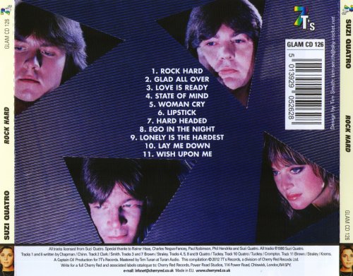 Suzi Quatro - Rock Hard (1980) [2012]