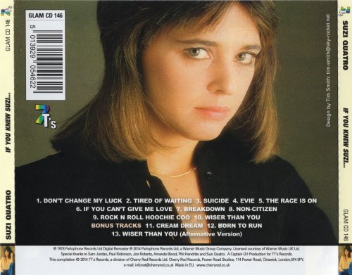 Suzi Quatro - If You Knew Suzi... (1978) [2014]