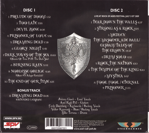 Axel Rudi Pell - The Crest (2CD) (2010) CD-Rip