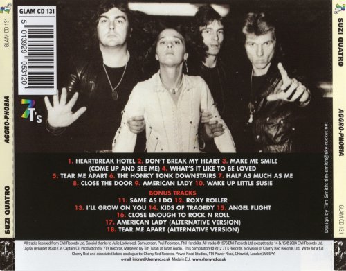 Suzi Quatro - Aggro-Phobia (1976) [2012]