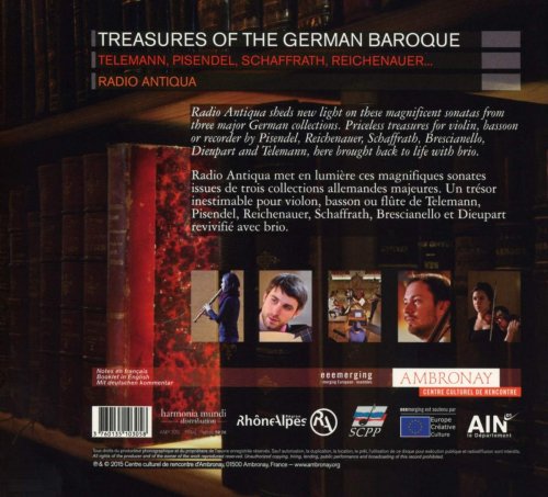 Radio Antiqua - Treasures of the German Baroque (2015) [Hi-Res]