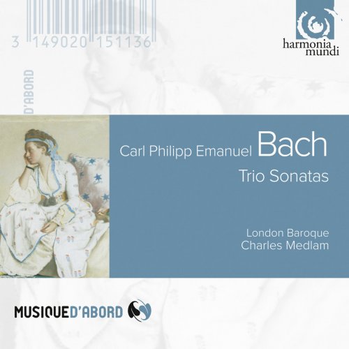 London Baroque, Charles Medlam - C.P.E. Bach: Trio Sonatas (2012)