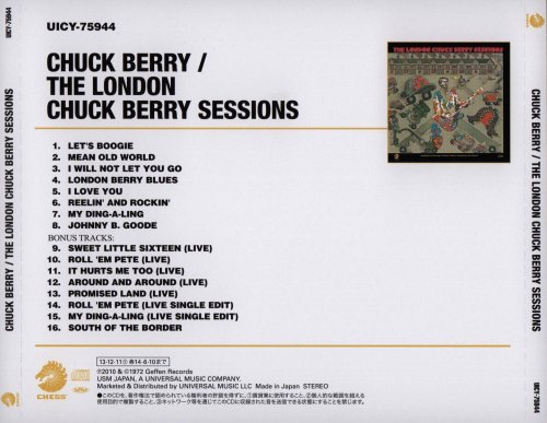 Chuck Berry - The London Chuck Berry Sessions (1972) [2013]