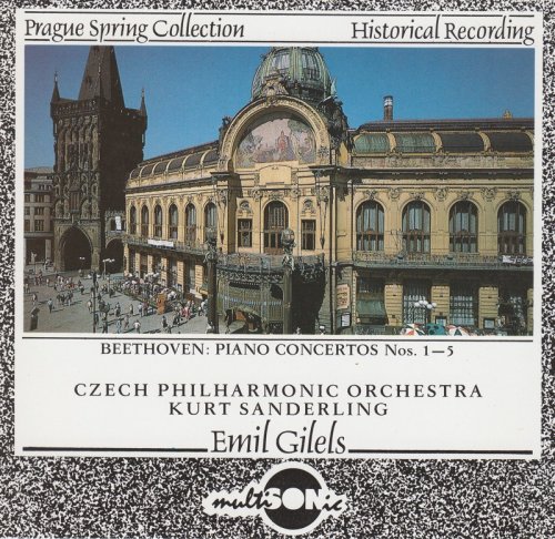 Emil Gilels, Kurt Sanderling - Beethoven: Piano Concertos (1958) [1991]