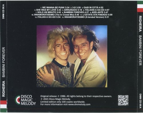 Righeira - Bambini Forever (1986) [2021]
