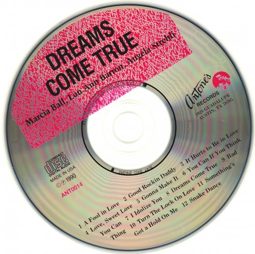 Marcia Ball, Angela Strehli, and Lou Ann Barton - Dreams Come True (1990)