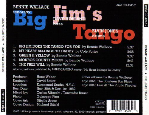 Bennie Wallace - Big Jim's Tango (1982)