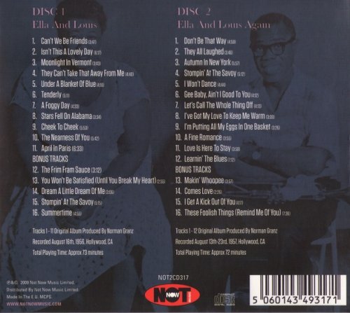 Ella Fitzgerald & Louis Armstrong - Together (2009)