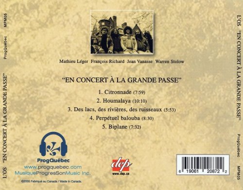 L'Orchestre Sympathique - En Concert A La Grande Passe (Remastered) (1979/2005)