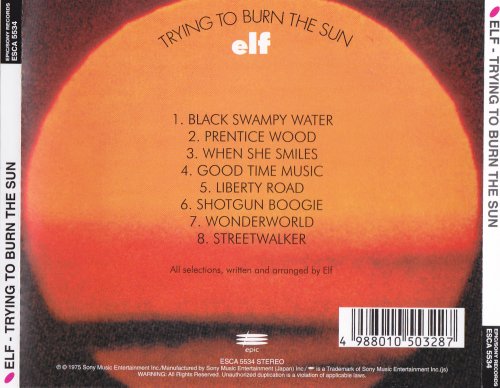 Elf (Ronnie James Dio) - Trying To Burn The Sun (1975/2009)