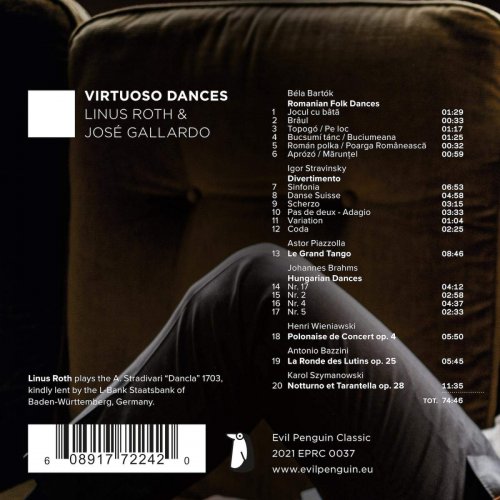 Linus Roth & José Gallardo - Virtuoso Dances (2021) [Hi-Res]