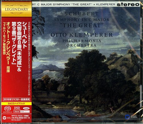 Otto Klemperer - Schubert: Symphony No. 8, 9 (1960, 1963) [2016 SACD, DSD64, Hi-Res]