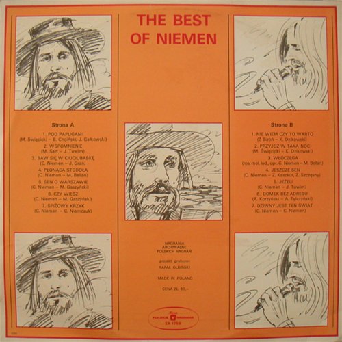 Czeslaw Niemen - The Best Of Niemen (1979)[LP]