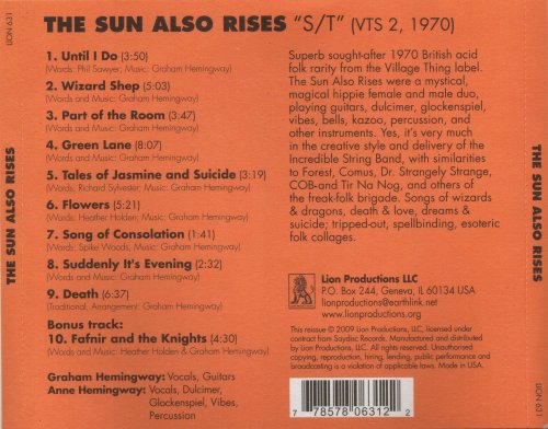 The Sun Also Rises - The Sun Also Rises (2009)