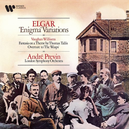 André Previn - Elgar: Enigma Variations, Op. 36 - Vaughan Williams: Tallis Fantasia & Overture to The Wasps (1980/2021)