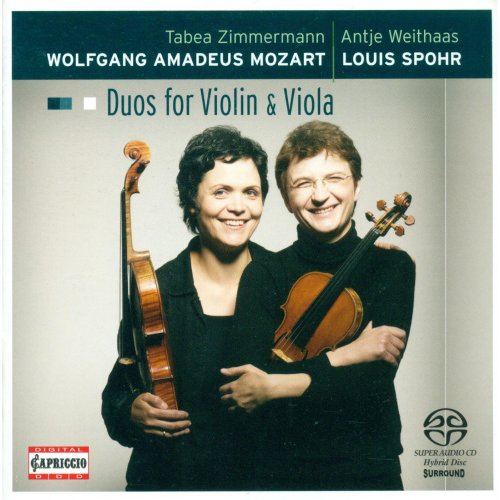 Antje Weithaas, Tabea Zimmermann - Mozart, Spohr: Duos for Violin and Viola (2006)