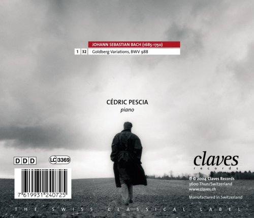 Cedric Pescia - J.S. Bach: Goldberg Variations BWV 988 (2008) [Hi-Res]