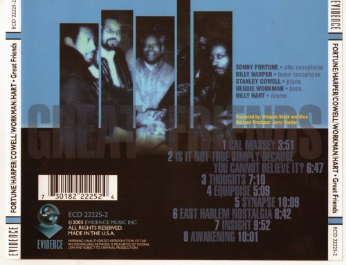 Sonny Fortune - Great Friends (1986) [2003]
