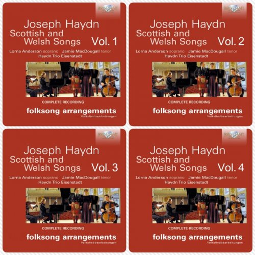 Lorna Anderson, Jamie MacDougall, Haydn Trio Eisenstadt - Haydn: Scottish and Welsh Songs, Vol. 1-4 (2009)