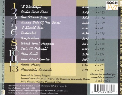 Ernie Krivda & The Fat Tuesday Big Band - The Band That Swings (1999)