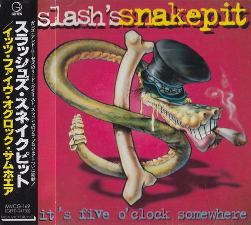Slash's Snakepit - It's Five O' Clock Somewhere (1995, Japan)