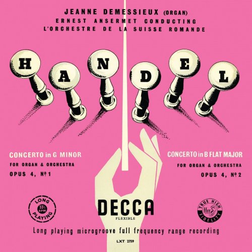 Jeanne Demessieux - Jeanne Demessieux - The Decca Legacy (Vol. 4: Jeanne Demessieux plays Handel and Bach at Victoria Hall, Geneva) (2021)